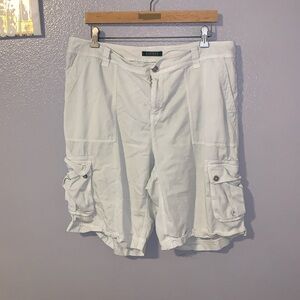 Ralph Lauren beige Casual Khaki Bermuda Cargo Shorts